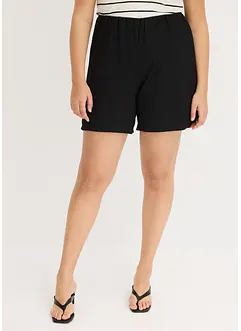 Jersey short van lichte crèpe, bonprix