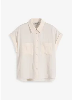 Overhemdblouse van een soepele Lyocellmix, bonprix