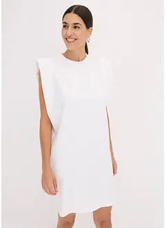 Mini jurk met oversized schouders, bonprix