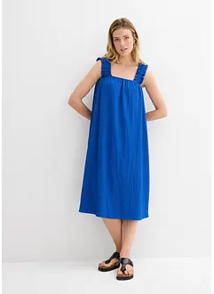 Jersey jurk van borken crepe, bonprix