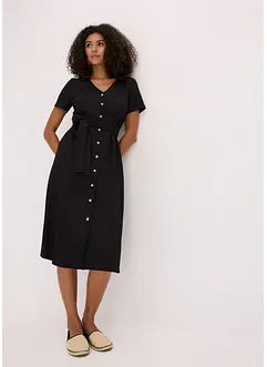 Jersey jurk van luchtige crèpe, bonprix