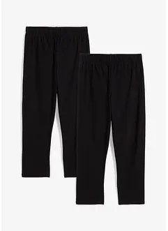 Capri legging van een katoenmix (set van 2), bonprix