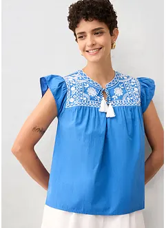 Tuniek met zijde en borduurwerk, bonprix