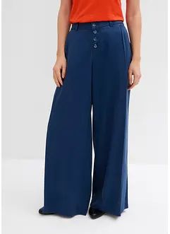 Twill broek van soepelvallend lyocell, bonprix