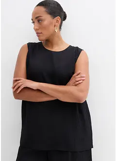 Blousetop van een crinkle-viscosemix, bonprix