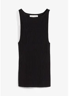Gebreide top van een viscosemix, bonprix