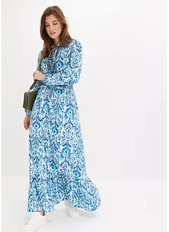 Gedessineerde maxi jurk, bonprix