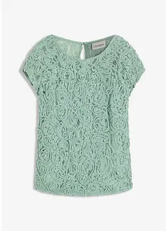 Blouse van koordkant, bonprix