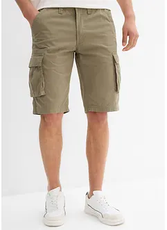Cargo bermuda van katoen, relaxed fit, bonprix