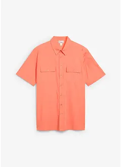 Overhemd van puur katoen met korte mouwen, bonprix