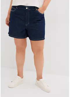 Jeans short high waist, low stretch, bonprix