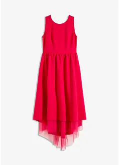 High-low jurk met onderrok van tule, bonprix