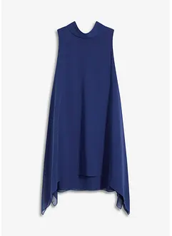 Chiffon jurk met sjaalkraag, bonprix