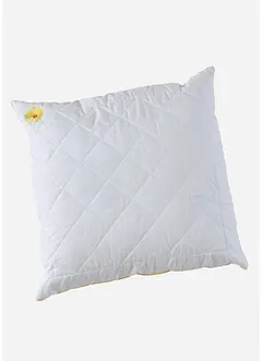 Donzen Touch kussen met geborduurde bloem, bonprix