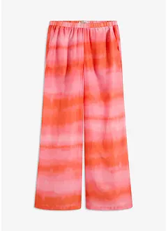 Wijde broek met batikprint, bonprix