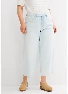 Balloon jeans mid waist, super soft, cropped, bonprix