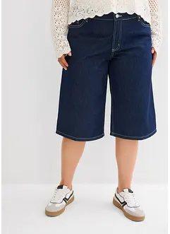 Jeans bermuda mid waist, low stretch, bonprix