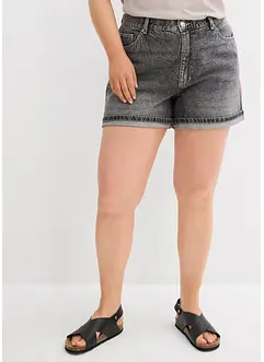 Jeans short high waist, low stretch, bonprix