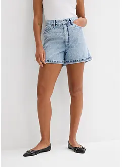 Jeans short high waist, low stretch, bonprix