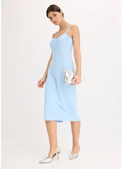 Midi jurk in een aansluitend model, bonprix