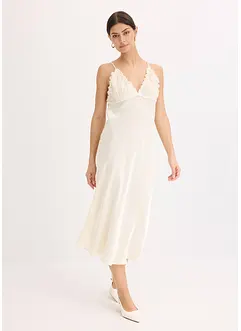 Maxi jurk van soepel satijn, bonprix