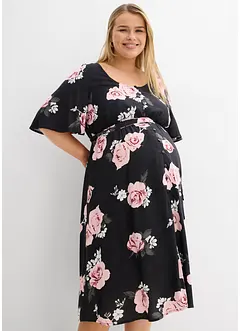 Zwangerschapsjurk/voedingsjurk van geweven viscose, bonprix