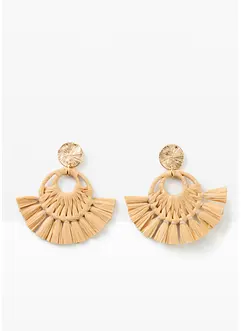 Oorstekers in stro-look, bonprix