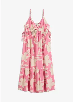 Jurk met spaghettibandjes van soepele viscose, bonprix
