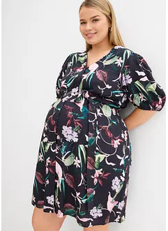 Zwangerschapsjurk / voedingsjurk van viscose, bonprix