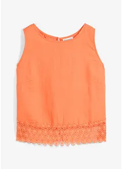 Linnen top, bonprix