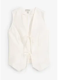 Blousetop van linnen, bonprix