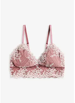 Bralette met gerecycled materiaal, zonder beugels, bonprix