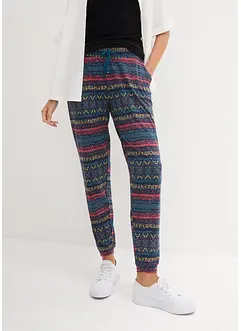 Jersey broek van zachte viscosemix, bonprix