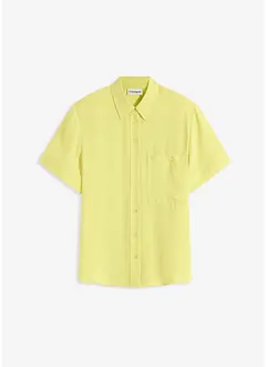 Blouse met borstzak en korte mouwen, bonprix