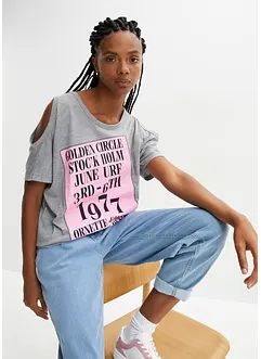 Shirt met cut-outs, bonprix