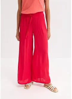Wijde broek van soepele viscose, bonprix