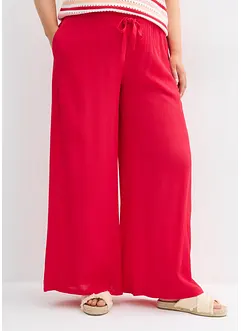 Wijde broek van soepele viscose, bonprix