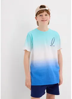 T-shirt met kleurverloop van biologisch katoen, bonprix