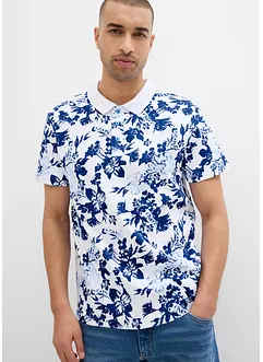 Poloshirt met korte mouwen van biologisch katoen, bonprix