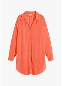 Lange strandblouse van viscose, bonprix
