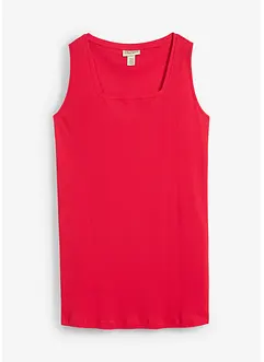Longtop van katoen met carréhals, bonprix