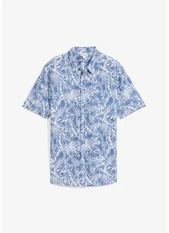 Overhemd met korte mouwen van viscose, bonprix