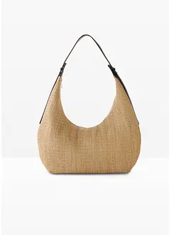 Shopper in rieten look, bonprix