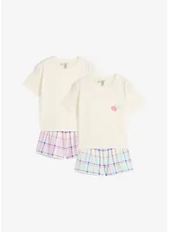 Shortama van puur biologisch katoen (4-dlg. set), bonprix