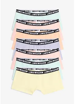 Boxershort met zacht biologisch katoen (set van 7), bonprix
