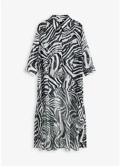Lange chiffon blouse, bonprix