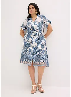 Jurk met ceintuur, bonprix