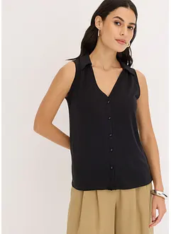 Viscose piqué polotop, bonprix