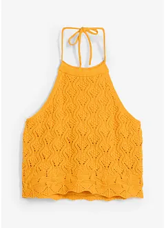 Gebreide neckholder top, bonprix