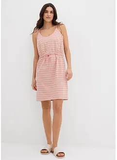 Jersey jurk van katoen (set van 2), bonprix